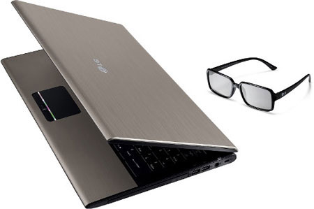 LG presents the 3D laptop near full-HD screen Picture 3