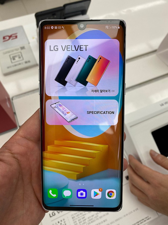 LG Velvet completely exposed: screen 'water droplets', 3 cameras, Snapdragon 765G, launched 7/5 Picture 1