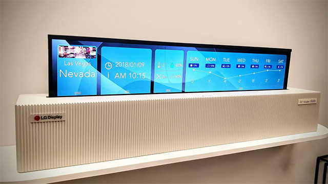 LG's future TV: Can be rolled in a box and will be sold in 2019 Picture 4