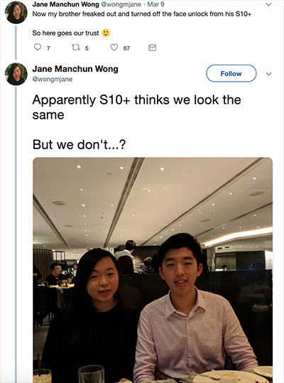 Like iPhone X, unlocking faces on Galaxy S10 is easily fooled by stills or videos Picture 2