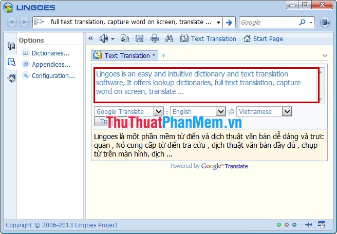 Lingoes - The best free dictionary software Picture 14