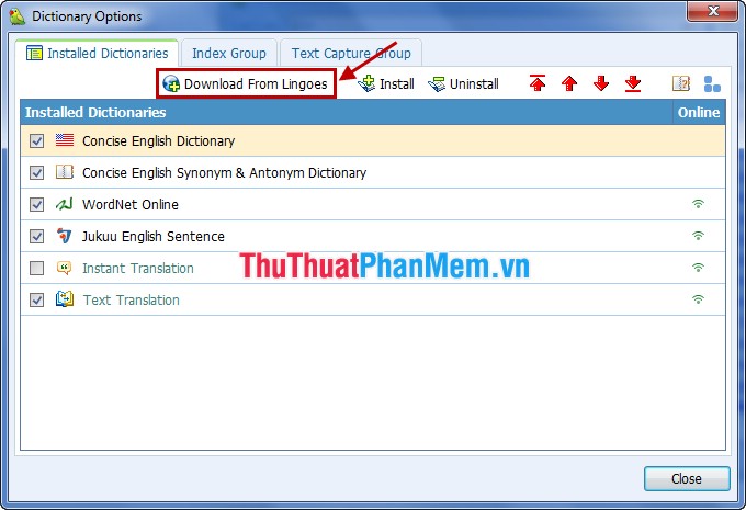 Lingoes - The best free dictionary software Picture 3