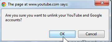 Link a YouTube account to a New Google account Picture 6