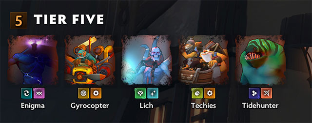 List of stats, skills and system of chess / generals in Dota Underlords Picture 5