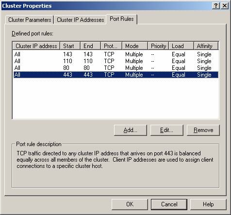Load balancing in Exchange 2007 - Part 2: Configure Windows NLB Clusters Picture 11