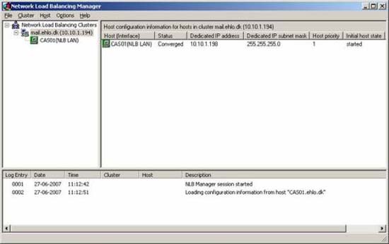 Load balancing in Exchange 2007 - Part 2: Configure Windows NLB Clusters Picture 14