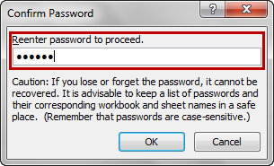 Lock cells with formulas in Excel - Lock and protect cells containing formulas in Excel Picture 9