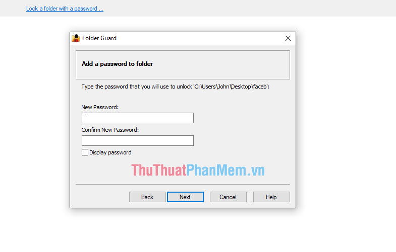 Lock folders, set folder passwords, folders easily and safely Picture 16