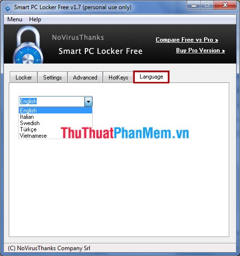 Lock the computer with Smart PC Locker software Picture 7
