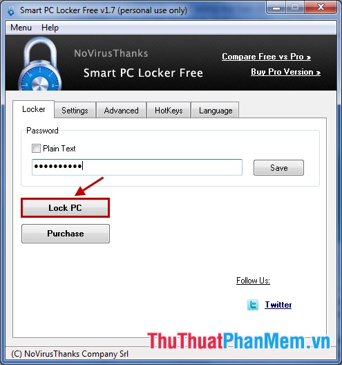 Lock the computer with Smart PC Locker software Picture 8