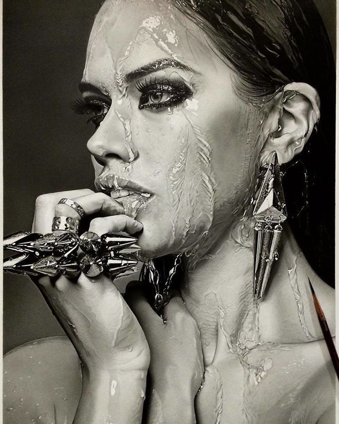 Looking at these photos, everyone thinks they're photos, not hand-drawn Picture 3