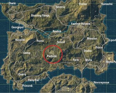 Loot locations in PUBG Mobile - TipsMake.com