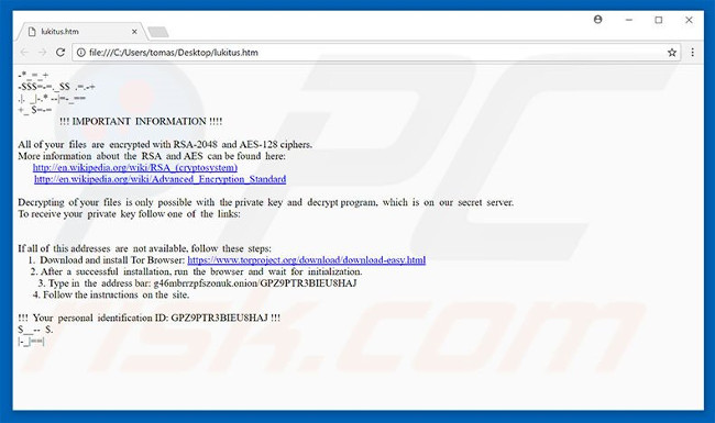 Lukitus Guide to preventing extortion malicious code Picture 3