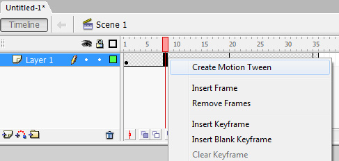 Macromedia Flash - Create banner text effect Picture 7