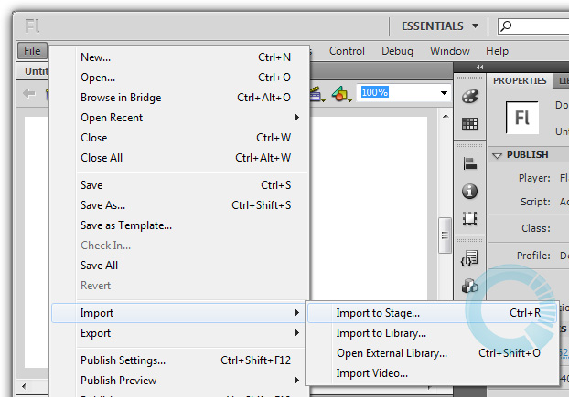 Macromedia Flash: Create effects for nature photos Picture 3