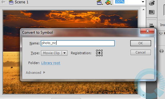 Macromedia Flash: Create effects for nature photos Picture 5