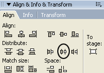 Macromedia Flash - Create flash menu with sound Picture 5
