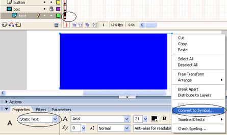 Macromedia Flash - Create text frames with scroll bars in Flash 8.0 Picture 12