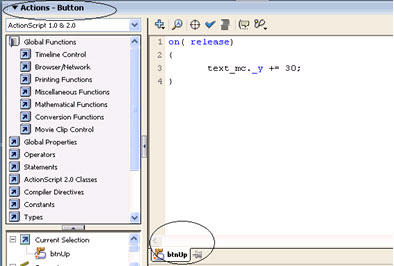 Macromedia Flash - Create text frames with scroll bars in Flash 8.0 Picture 16