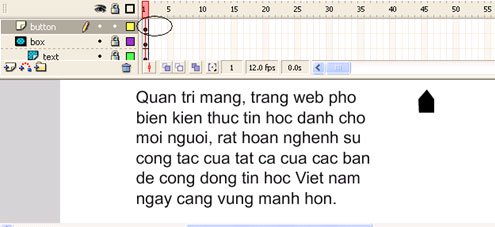 Macromedia Flash - Create text frames with scroll bars in Flash 8.0 Picture 9