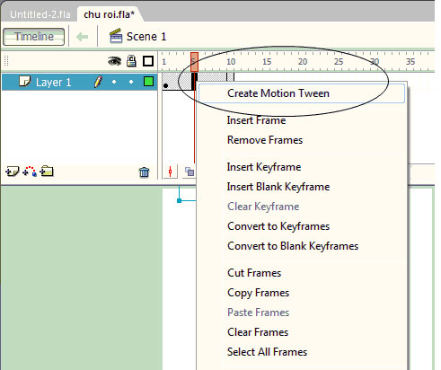 Macromedia Flash - Falling text effect Picture 6