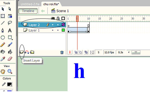 Macromedia Flash - Falling text effect Picture 8