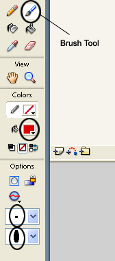 Macromedia Flash - Making fireworks effects Picture 2