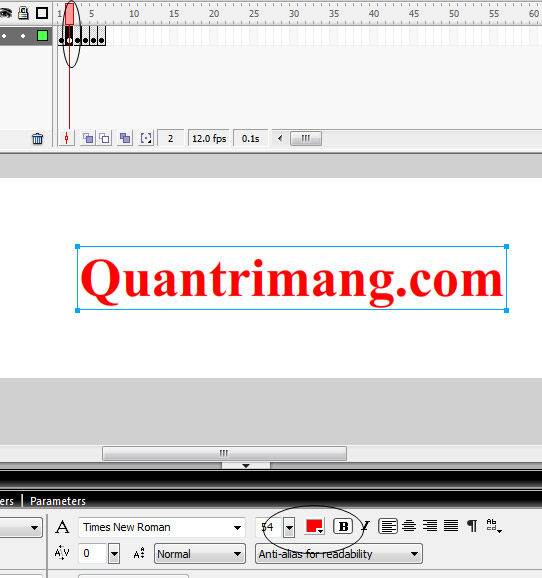 Macromedia Flash - Running text effect Picture 4