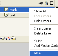 Macromedia Flash - Text display effect Picture 21