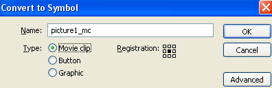 Macromedia Flash - The blur effect changes between two images Picture 4