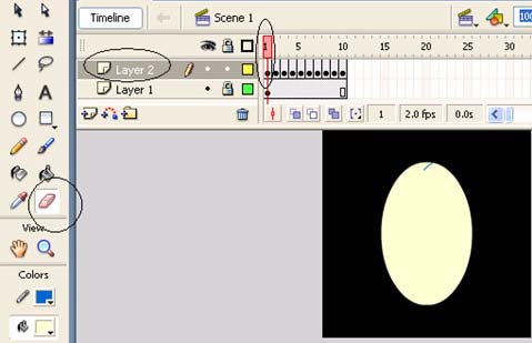 Macromedia Flash - The egg breaks Picture 10