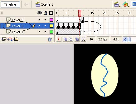 Macromedia Flash - The egg breaks Picture 16