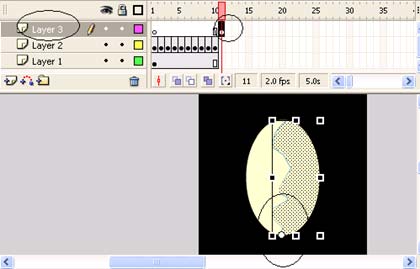Macromedia Flash - The egg breaks Picture 19