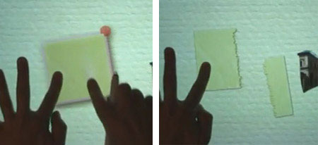 'Magic tricks' with touch screen that supports both fingers and pens Picture 3