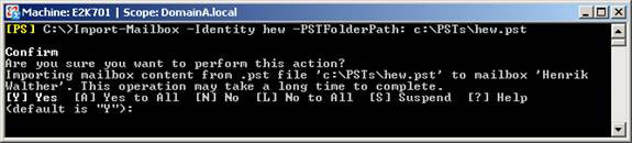 Mailbox Exchange 2007 SP1 management features Picture 5