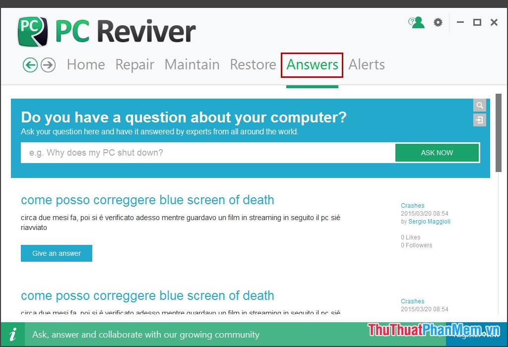 Maintain & optimize the operating system with PC Reviver Picture 7