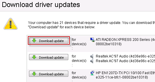 ati radeon xpress 200 windows xp driver