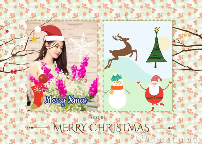 Make a Christmas card with Fotojet Picture 10