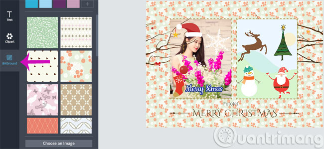 Make a Christmas card with Fotojet Picture 8