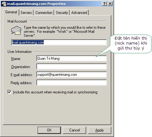 Make email management of email notifications using Outlook Express Picture 12