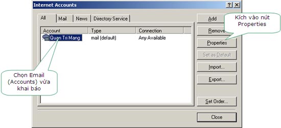 Make email management of email notifications using Outlook Express Picture 9