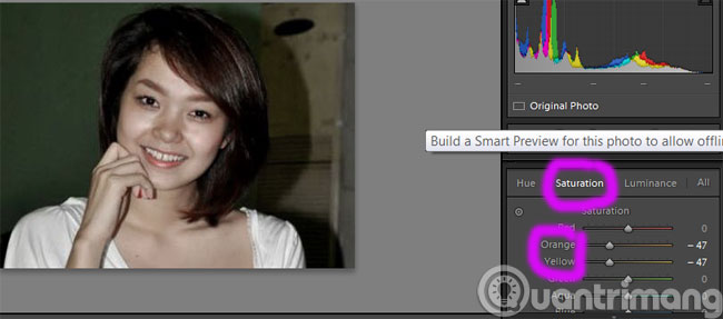 Make photos as beautiful as hotgirl with Lightroom Picture 2