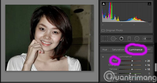 Make photos as beautiful as hotgirl with Lightroom Picture 4