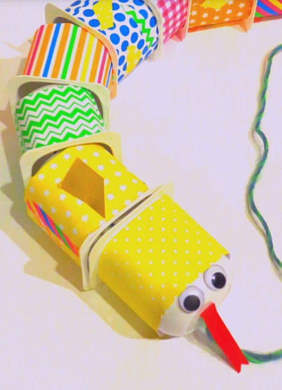 Make toys from baby milk cartons Picture 3