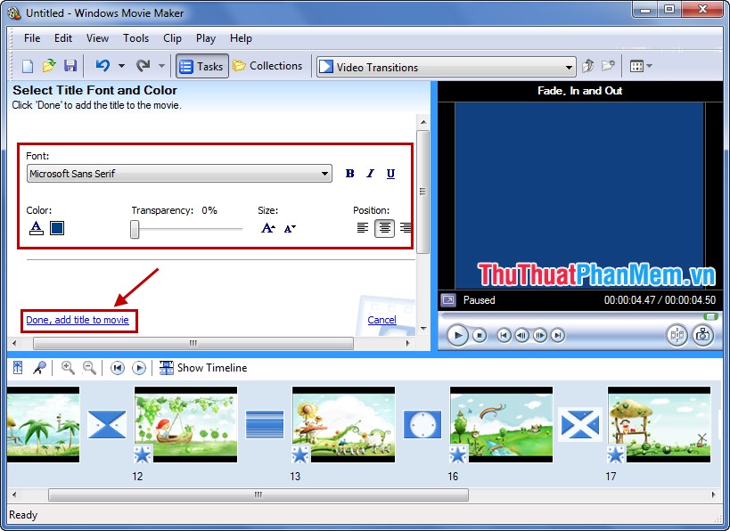 Make videos, photo albums with Windows Movie Maker Picture 20