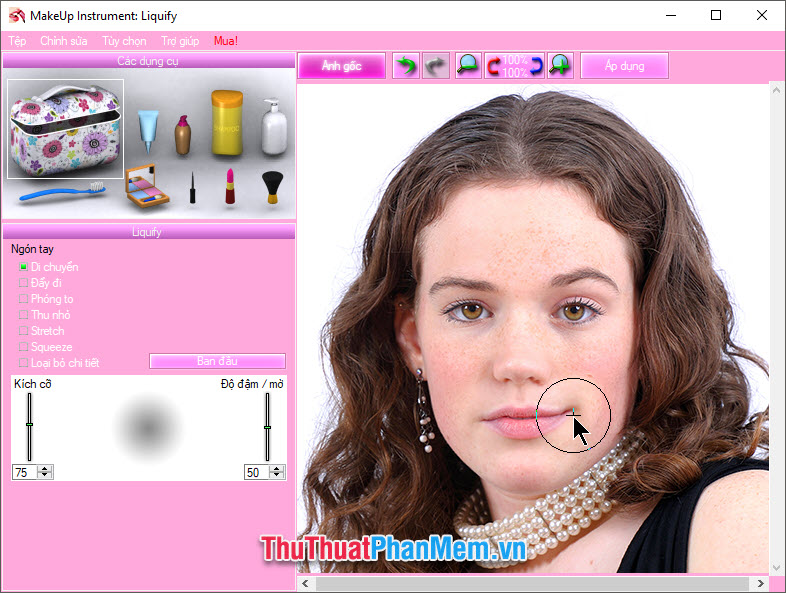 Makeup software on the computer Picture 12