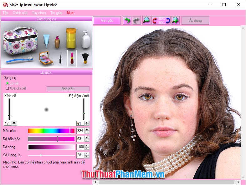 Makeup software on the computer Picture 3