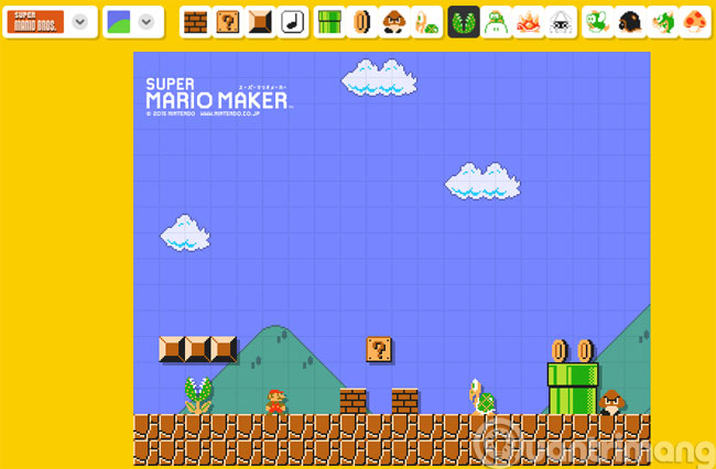 Making Mario game wallpaper for computers, phones in 5 steps Picture 3