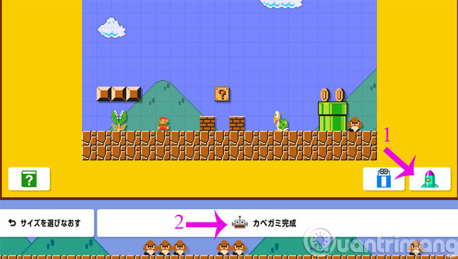 Making Mario game wallpaper for computers, phones in 5 steps Picture 4