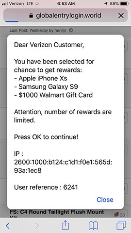 Malicious ad campaigns abuse Chrome to steal 500 million iOS user sessions Picture 3
